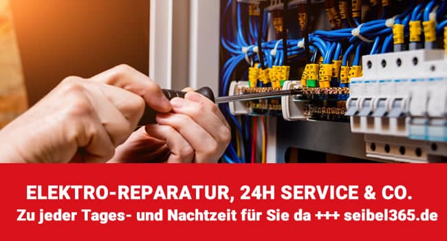 Elektro Notdienst Reparatur 24h